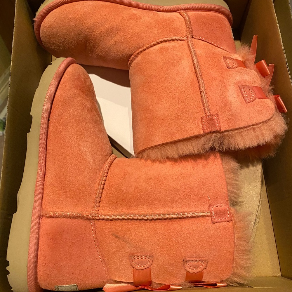 UGG Bailey Bow Suede Boots